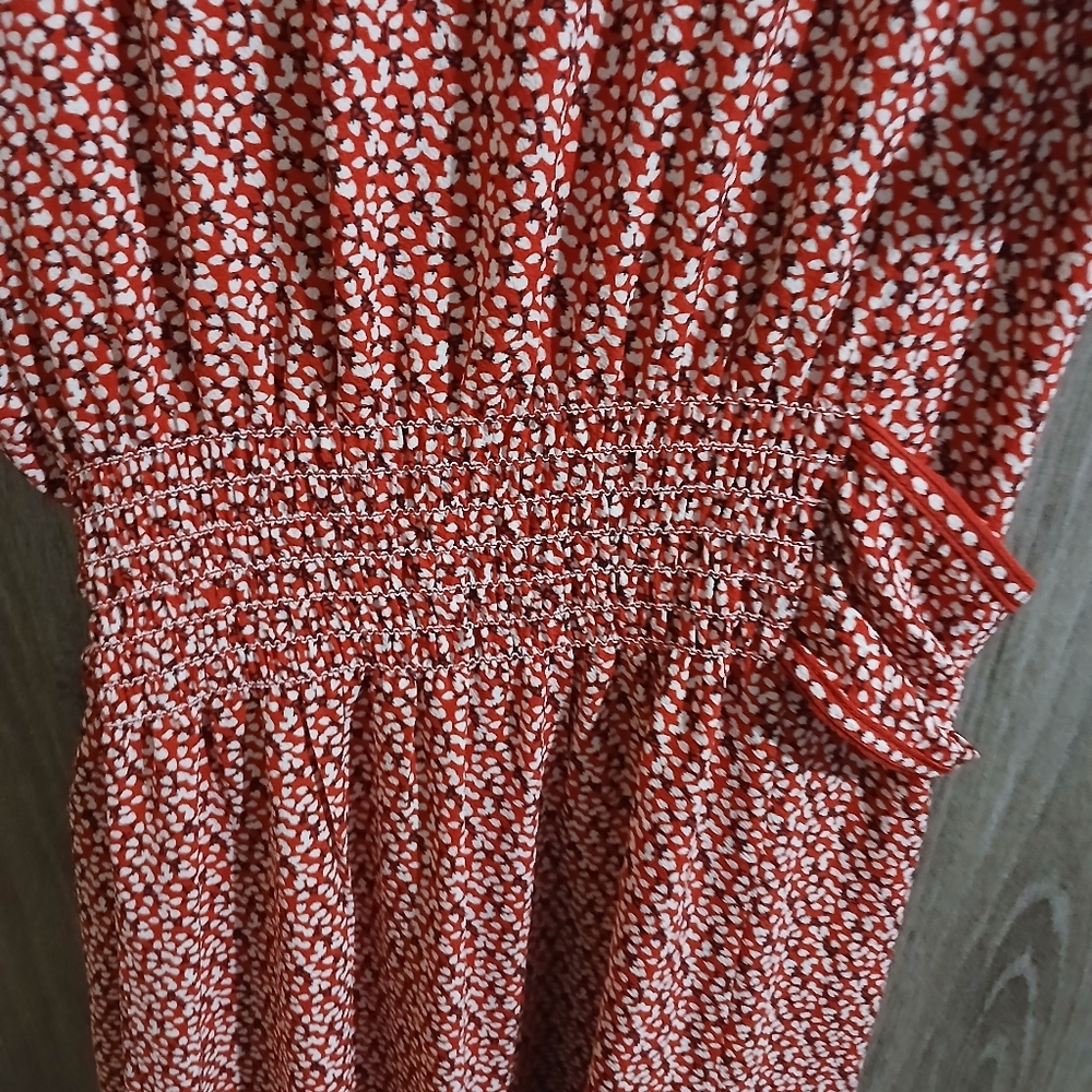 Wrapped Elegant Floral Maxi Dress #0397 - Picture 7 of 11